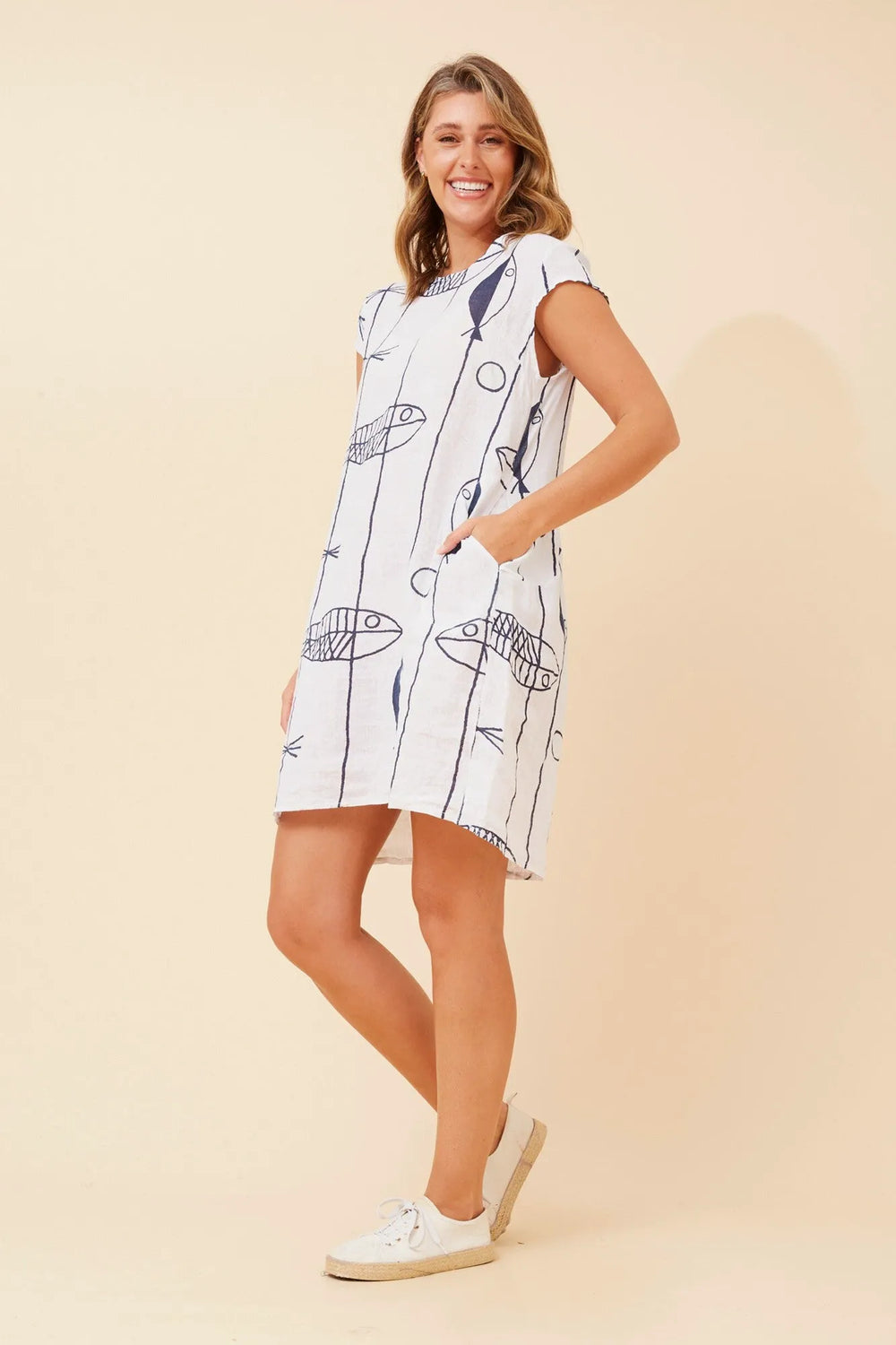 White/Navy