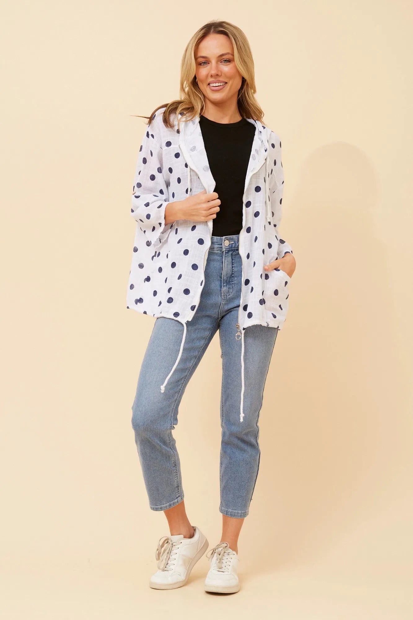 White/Navy