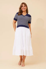 NAVY/WHITE