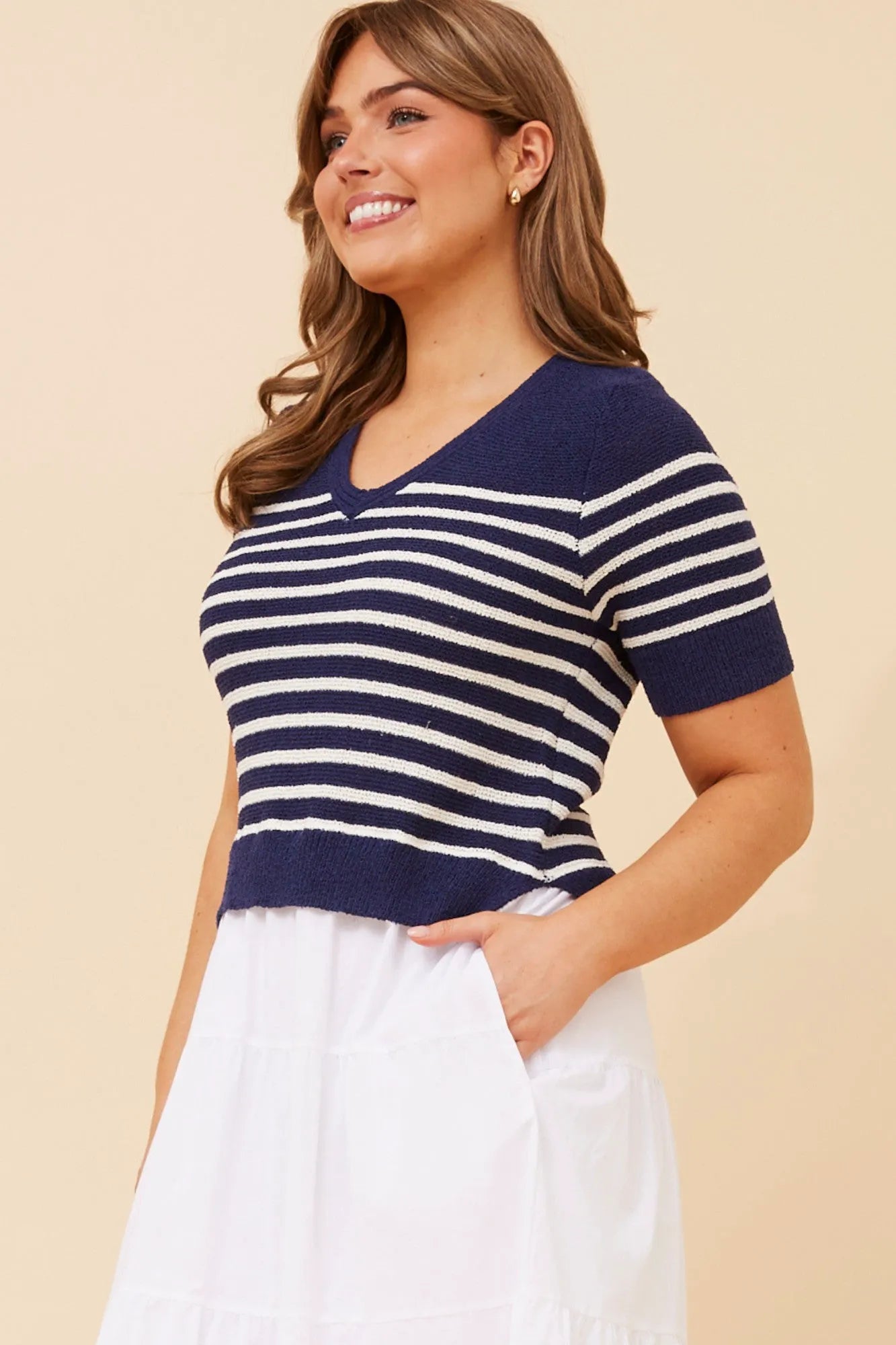NAVY/WHITE