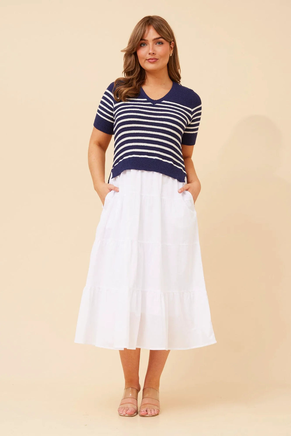 NAVY/WHITE