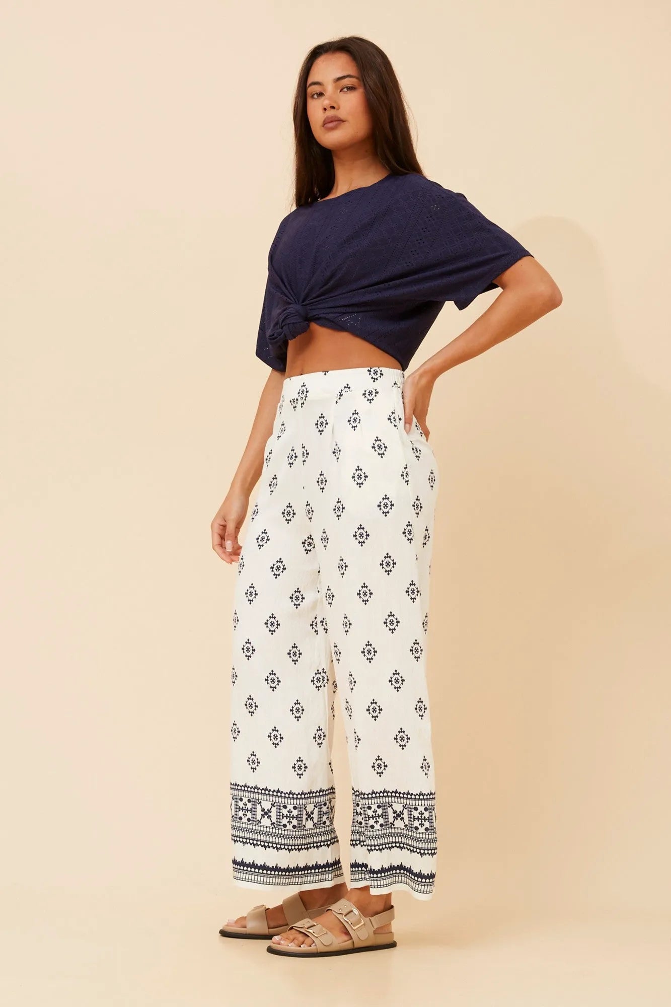 White/Navy